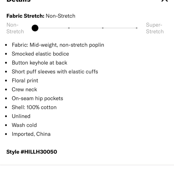 Navy Blue Floral Embroidered Vivi Hill House Home Nap Dress - Picture 6 of 14